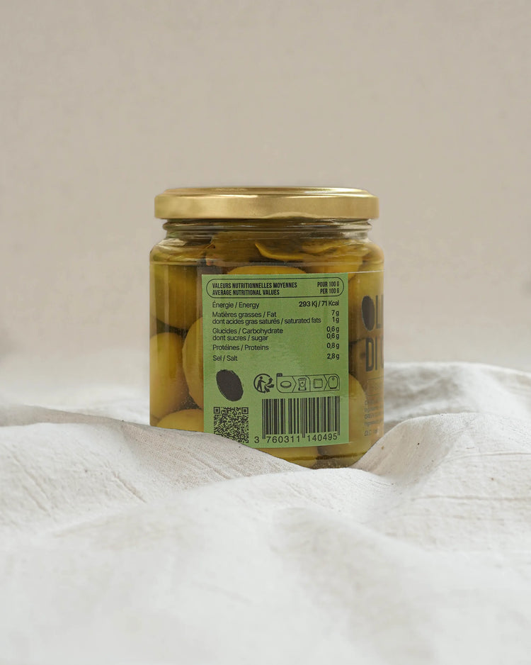 Olives Bella di Cerignola - Olives vertes Bella di Cerignola - 280g