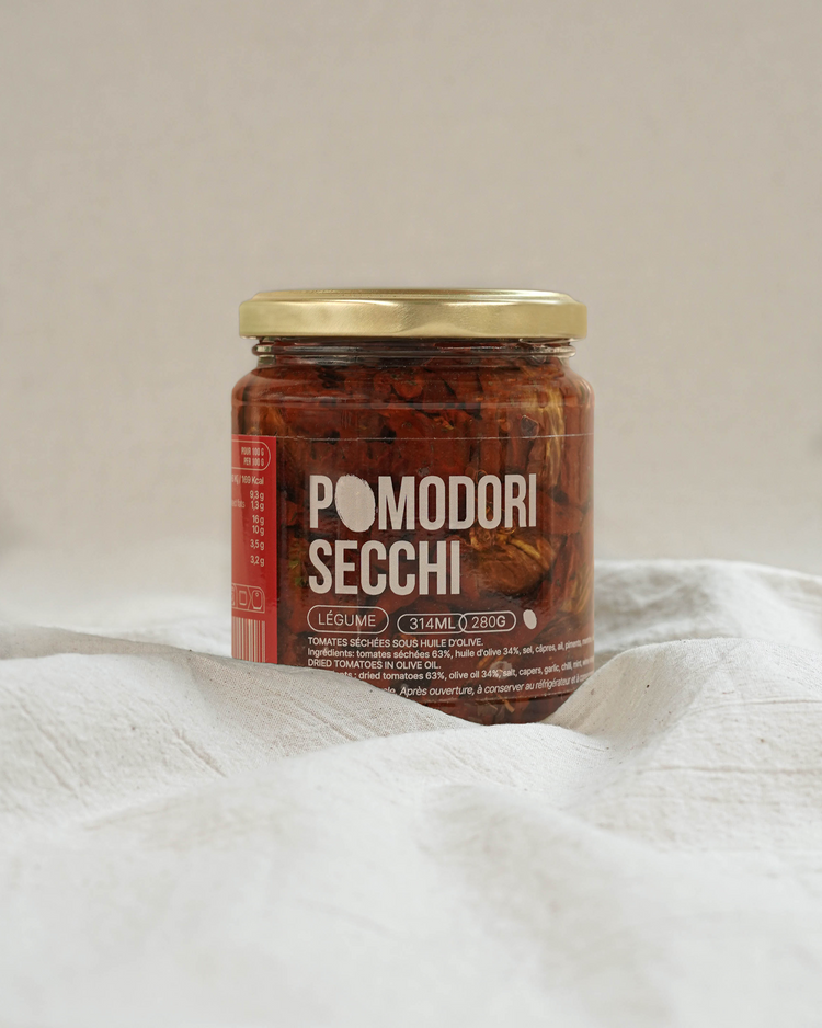 Pomodori secchi - Tomates séchées sous huile d'olive - 280g