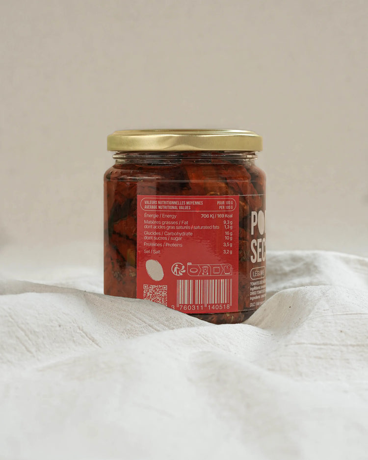 Pomodori secchi - Tomates séchées sous huile d'olive (280g)