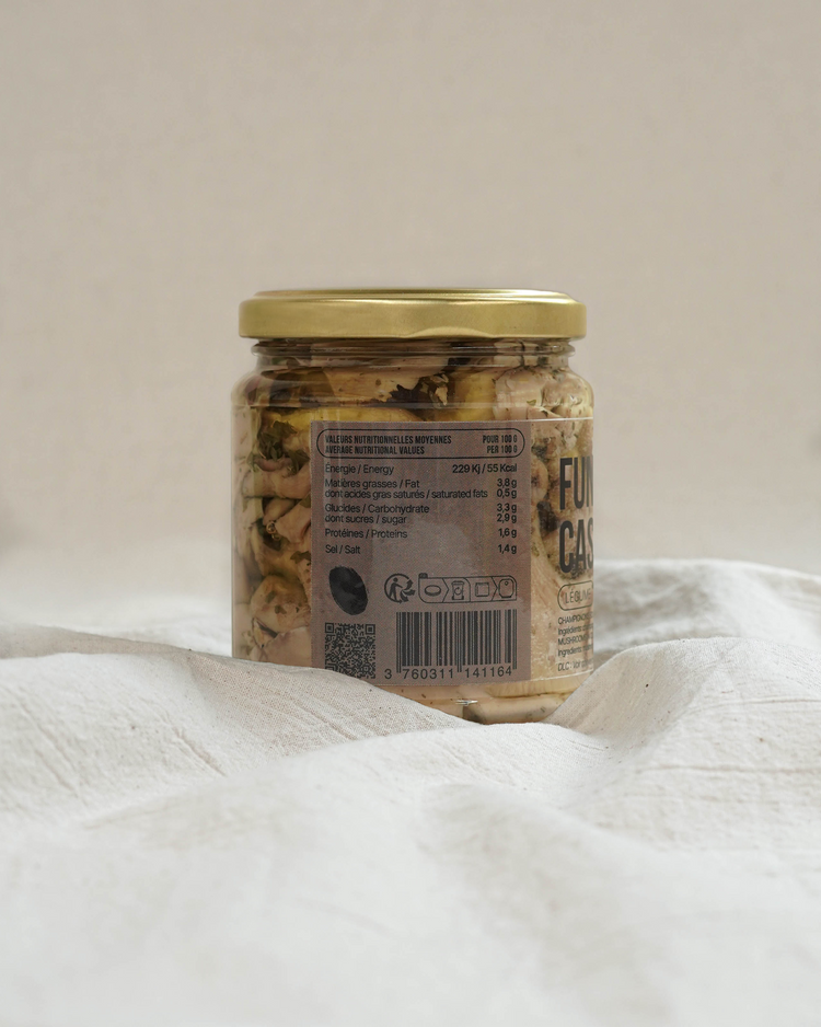 Funghi caserecci - Champignons sous huile d'olive - 280g
