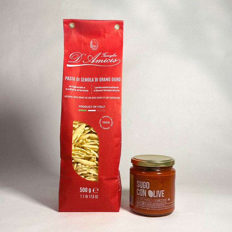Pasta Cicatelli - Sugo Olive