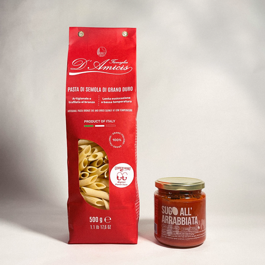 Pasta Penne Lisce - Sugo All'Arrabbiata