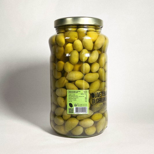 Olive verdi Bella di Cerignola - Olives vertes Bella di Cerignola - 2800g