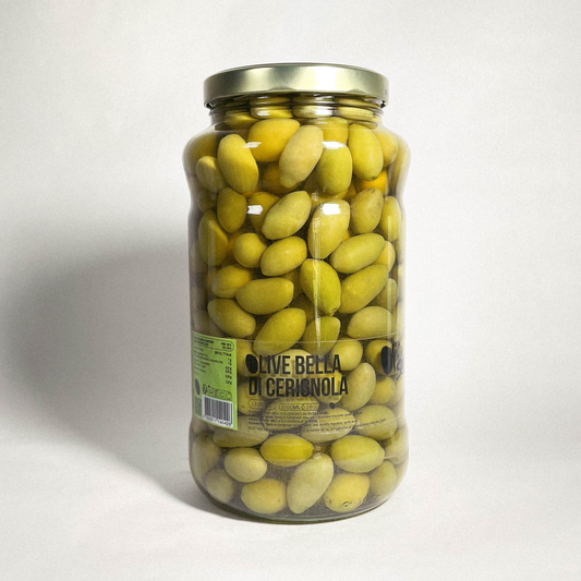 Olive verdi Bella di Cerignola - Olives vertes Bella di Cerignola - 2800g