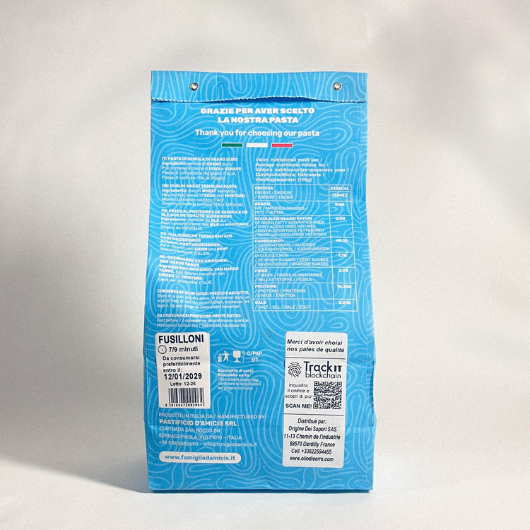 *Fusilloni* - 500g