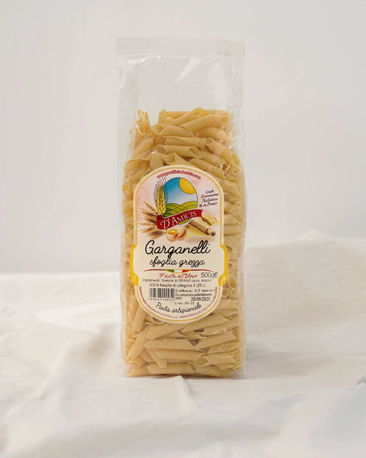 Garganelli all uovo - Garganelli aux oeufs - 500g