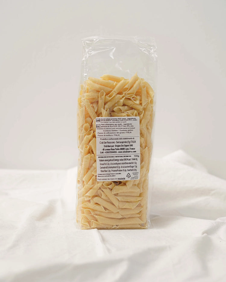 Garganelli all uovo - Garganelli aux oeufs - 500g