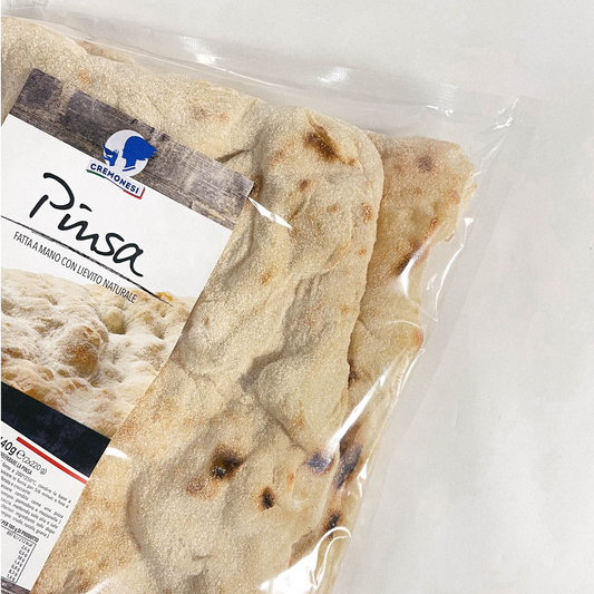 Pinsa fatto a mano con lievito naturale - Pinsa artisanale au levain naturel - 2x220g