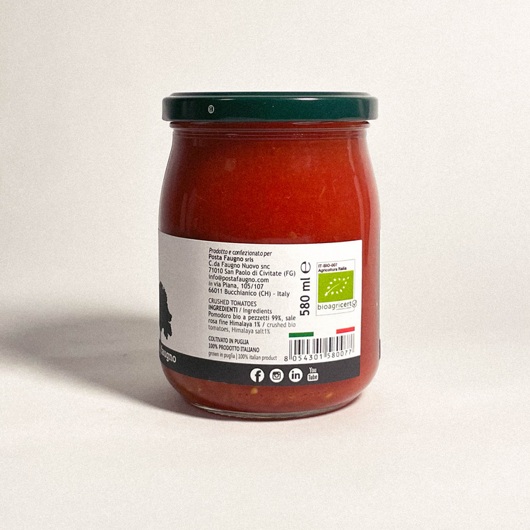 Polpa di pomodoro BIO - Pulpe de tomates BIO - 580ml