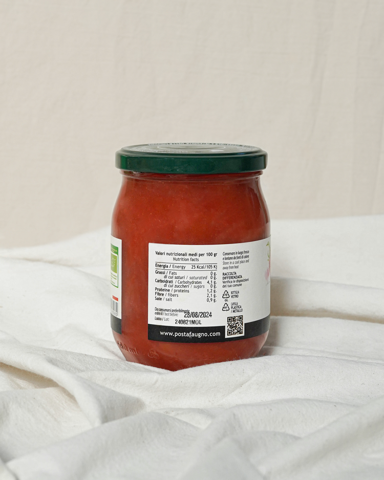 Datterino salsato BIO - Tomates Datterino en sauce BIO - 580ml