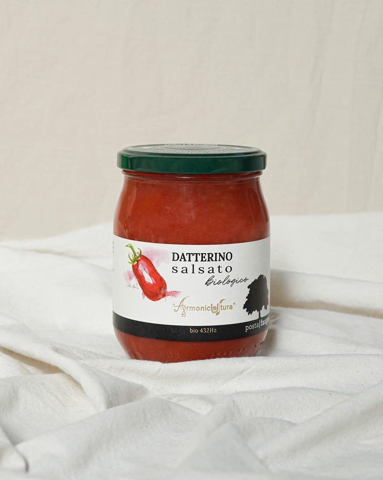 Datterino salsato BIO - Tomates Datterino en sauce BIO - 580ml