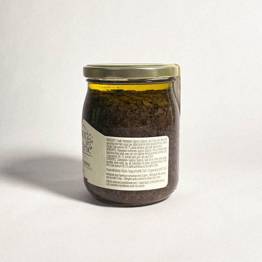 Salsa tartufata - Sauce champignons à la truffe noire - 500g