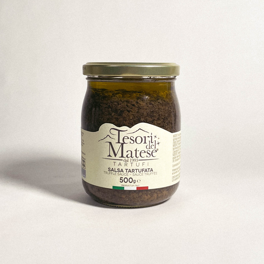 Salsa tartufata - Sauce champignons à la truffe noire - 500g