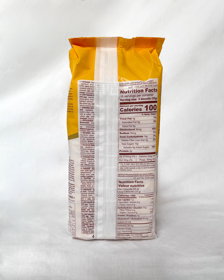 Savoiardi - Biscuits à Tiramisu - 400g