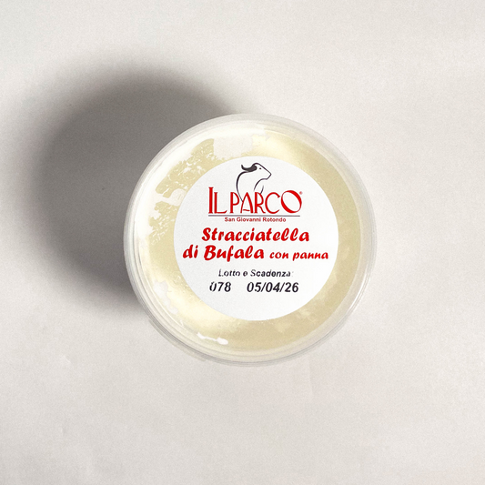 Stracciatella di Bufala des Pouilles - Stracciatella au lait de bufflonne des Pouilles - 250g