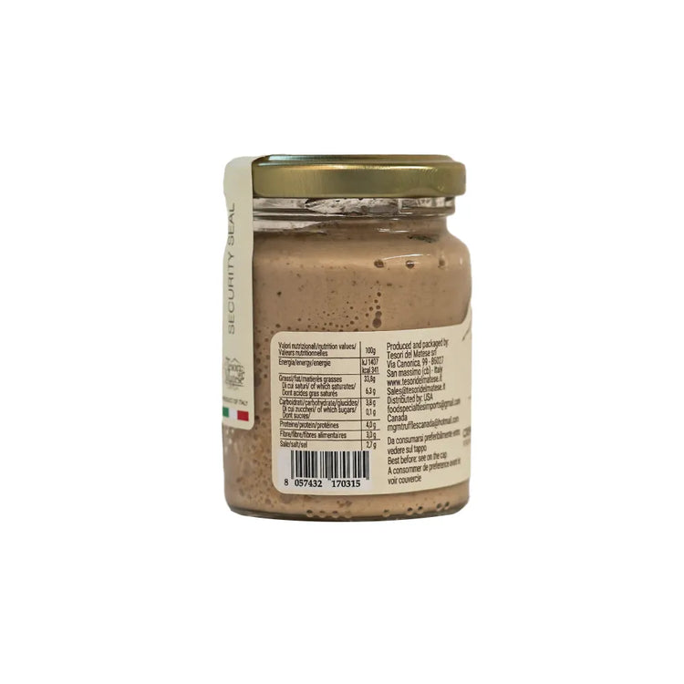 Crema di funghi porcini e tartufo bianco -  Crème de cèpes et truffe blanche - 90g