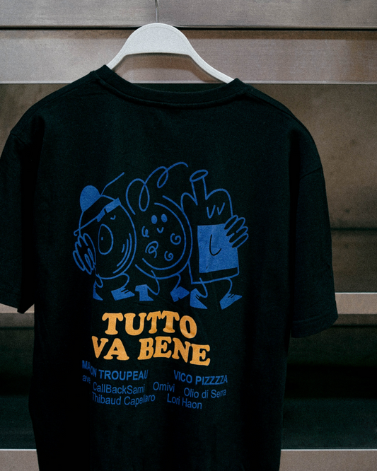 Tee-shirt OLIO DI SERRA x VICO PIZZZA