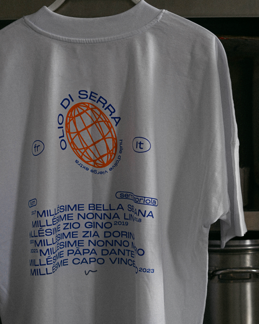 Tee-shirt OLIO DI SERRA "Millésimes"