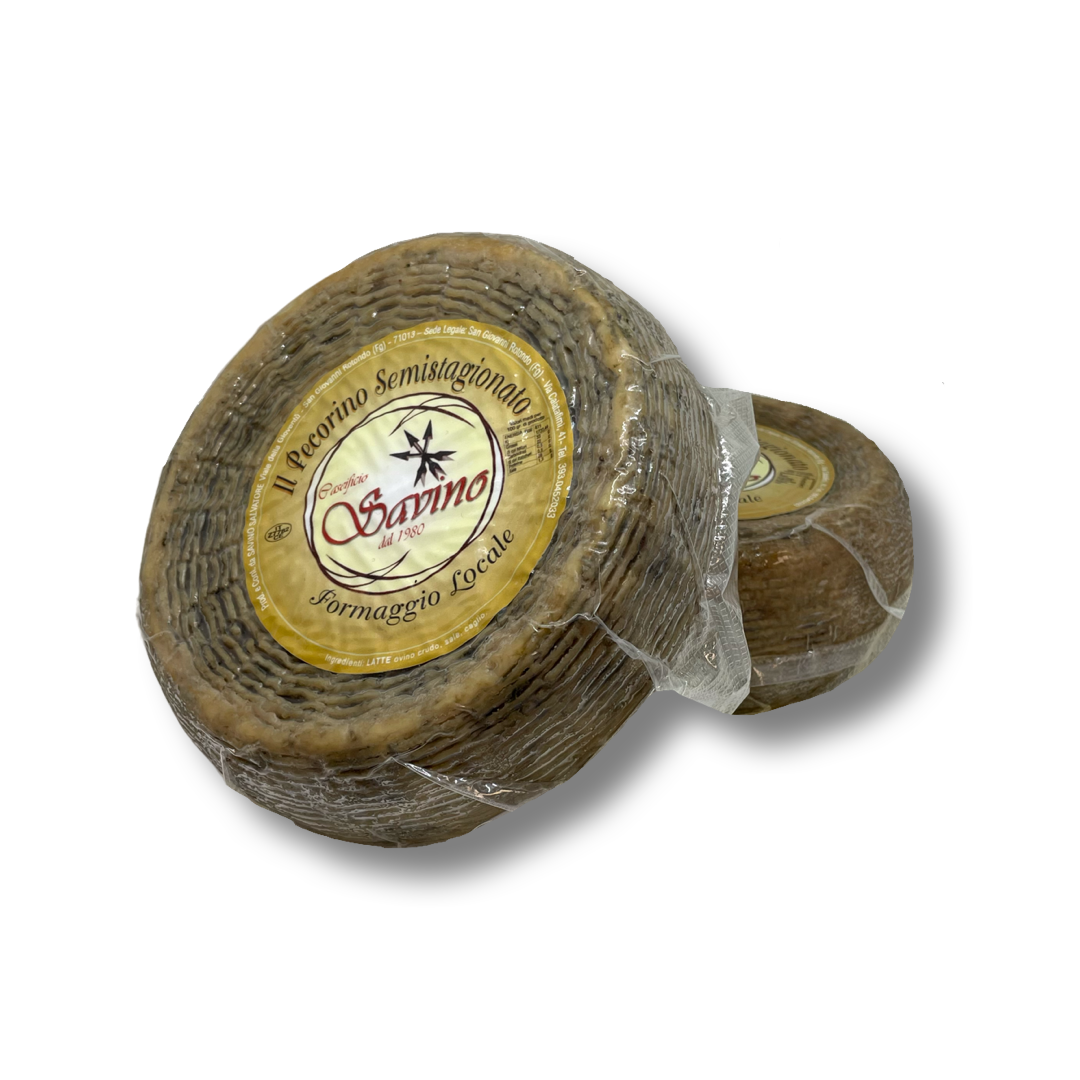 Pecorino semistagionato - Pecorino semi affiné au lait de brebis du Gargano