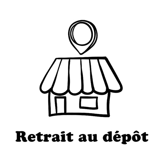 Retrait au dépôt (Dardilly 69570)